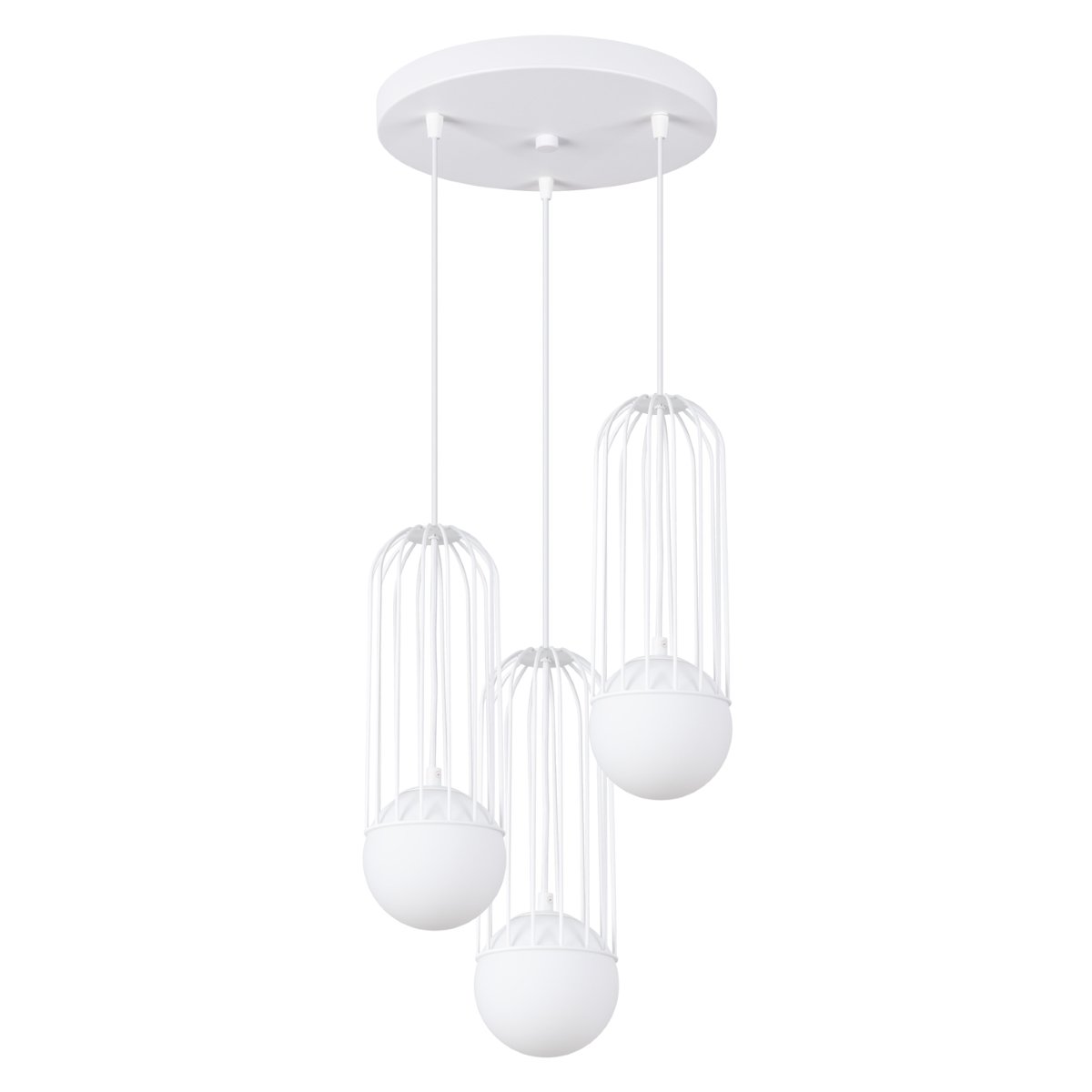 Lightinup Srl  - Witte Brina 3P Hanglamp