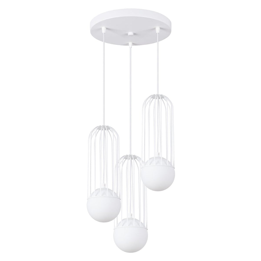 Lightinup Srl  - Witte Brina 3P Hanglamp