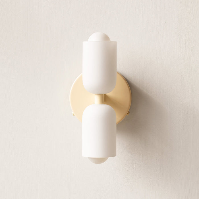 Elegante Acryl Up-Down Wandlamp - wandlampen - zijaanzicht