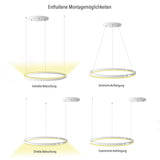 Skapetze - S.Luce Ring 60 Direct Of Indirect Led Hanglamp