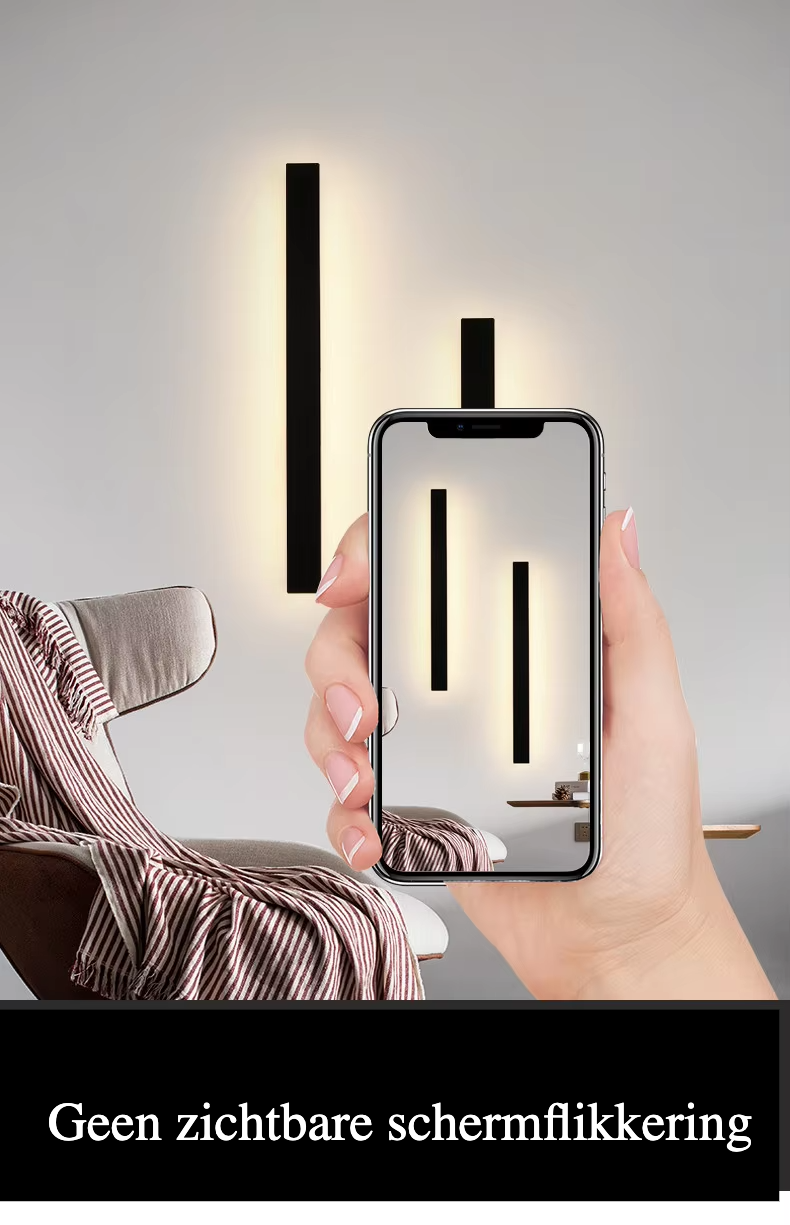 NordicGlow Moderne LED Wandlamp - buitenverlichting - materiaaldetail