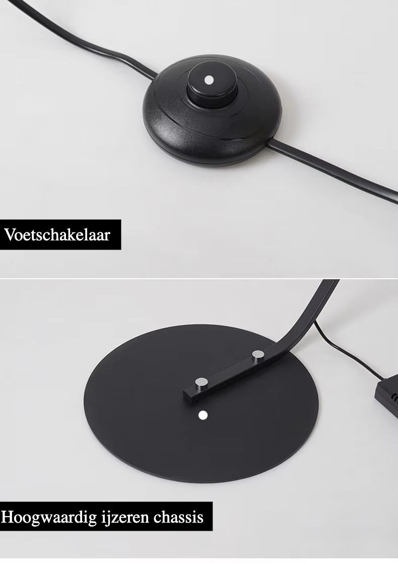NordicGlow Slimline LED Vloerlamp - vloerlamp - afmetingen