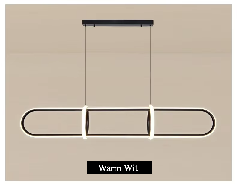Moderne LED Hanglamp - Stijlvolle Hanglamp voor Woonkamers, Slaapkamers &amp; Hotel - hanglampen - zijaanzicht