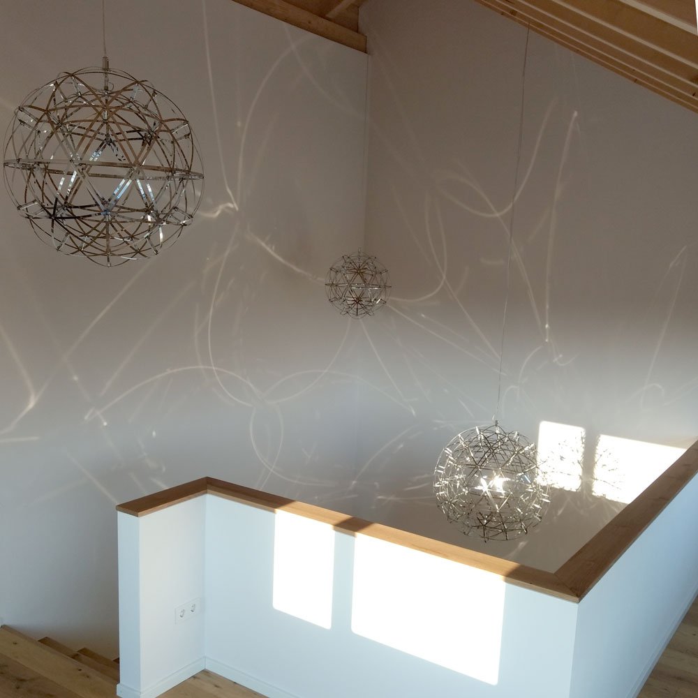 skapetze - s.LUCE pro Atom 70 LED hanglamp metalen bol - hanglampen - gemonteerd