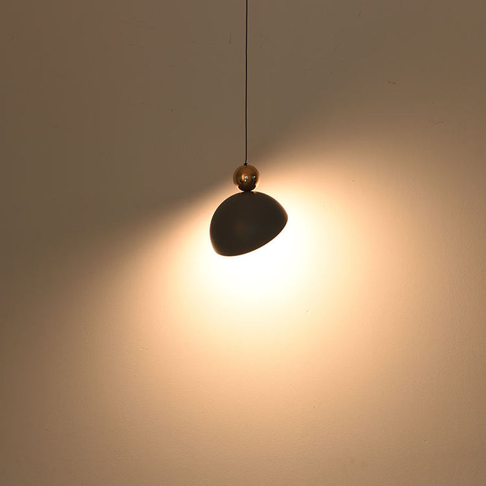 Verstelbare Metalen Hanglamp - hanglampen - zijaanzicht