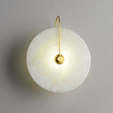 Rustgevende Alabaster LED Wandlamp