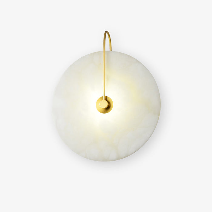 Rustgevende Alabaster LED Wandlamp