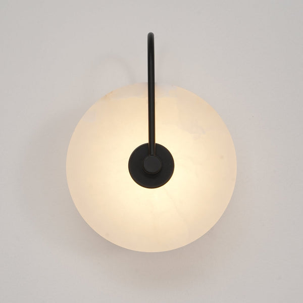 Albaster Steen Led Wandlamp - wandlampen - afmetingen