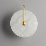 Rustgevende Alabaster LED Wandlamp