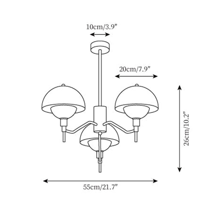 Franse Bubble Kristallen Kroonluchter Van Glas Voor De Woonkamer