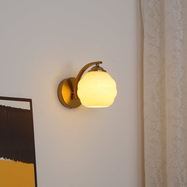 Art Deco Vintage Wandlamp - wandlampen - in de kamer