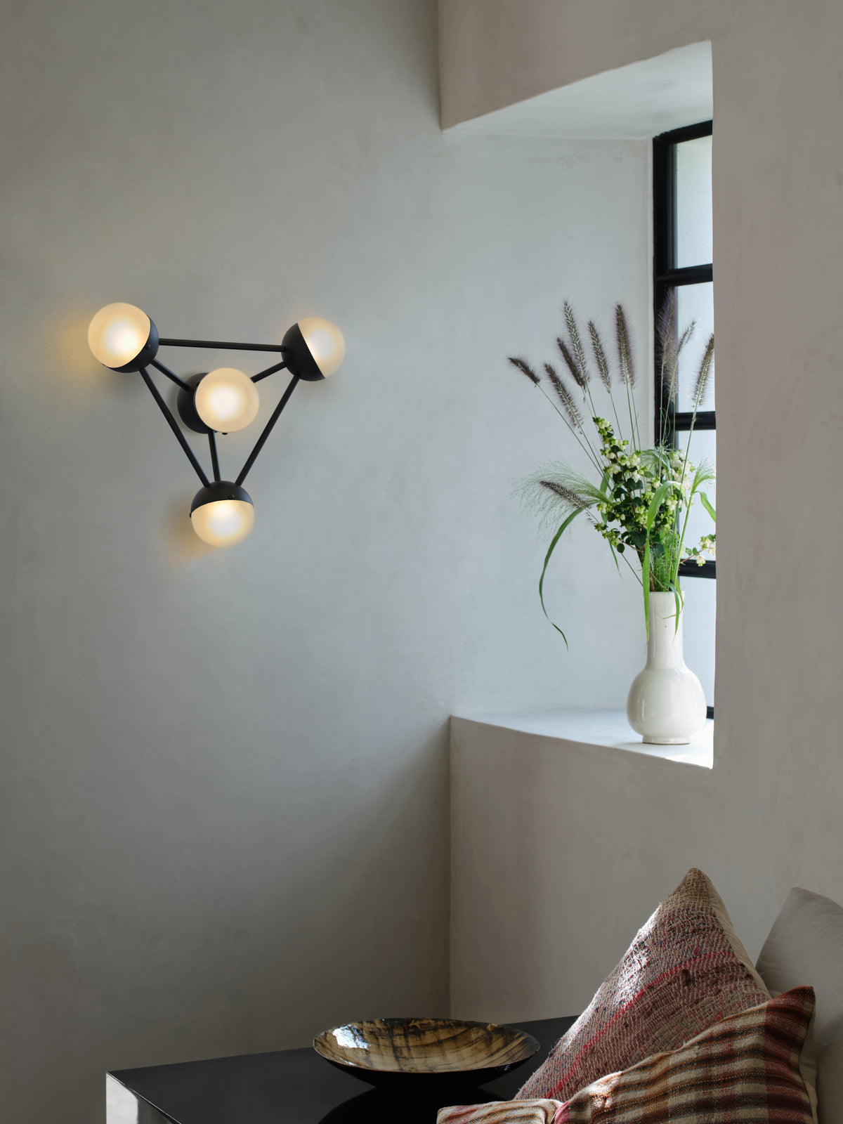 Schwung Lighting - Molecule 4 - wandlampen - detail
