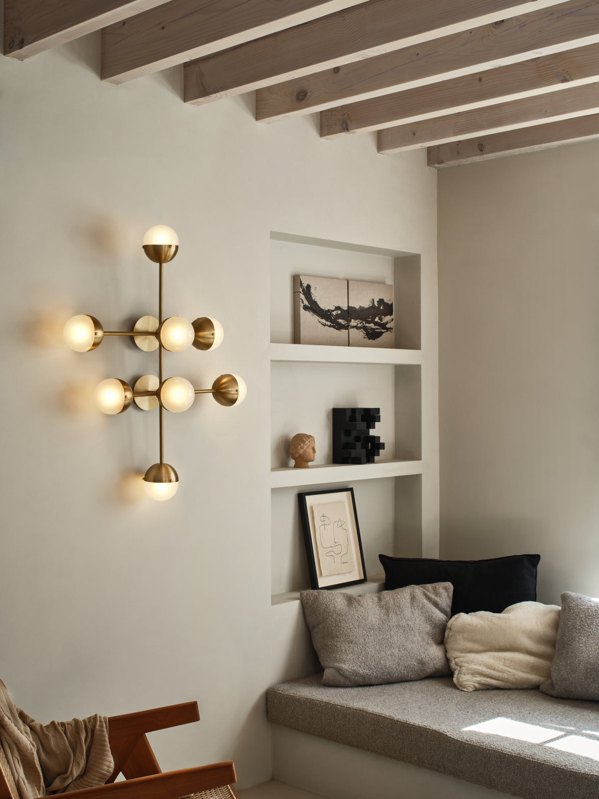 Schwung Lighting - Molecule 8 - wandlampen - sfeerbeeld