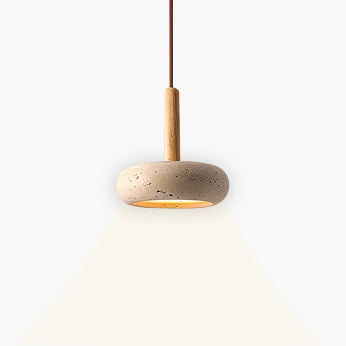 Hanglamp In Wabi Sabi Stijl - hanglampen - sfeerbeeld