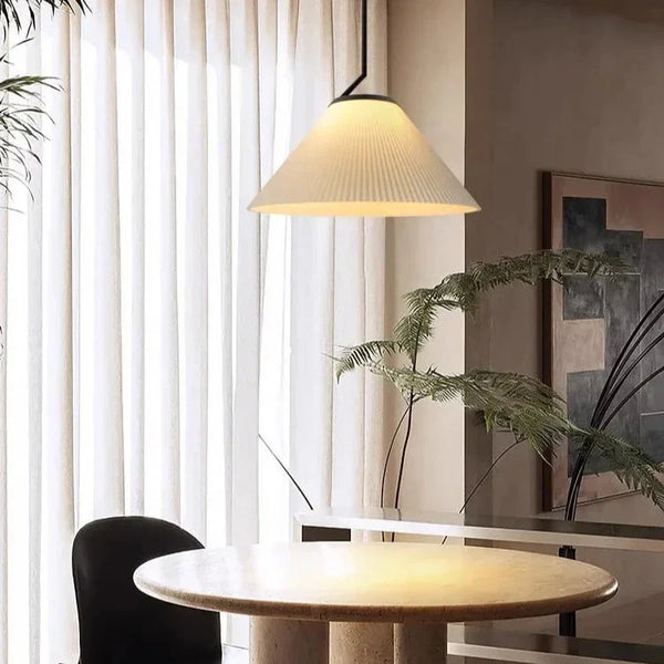 Scandinavische Creme Hanglamp