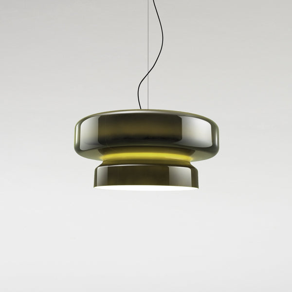 Luxe Bohemia Hanglamp Van Geblazen Glas - hanglampen - detail