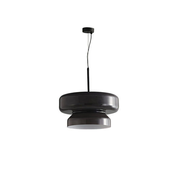 Luxe Bohemia Hanglamp Van Geblazen Glas - hanglampen - close-up