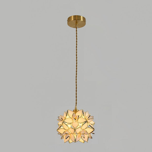 Sfeervolle Hanglamp Met Een Modern Ontwerp - hanglampen - close-up