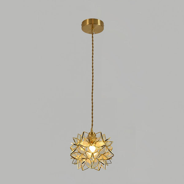 Sfeervolle Hanglamp Met Een Modern Ontwerp