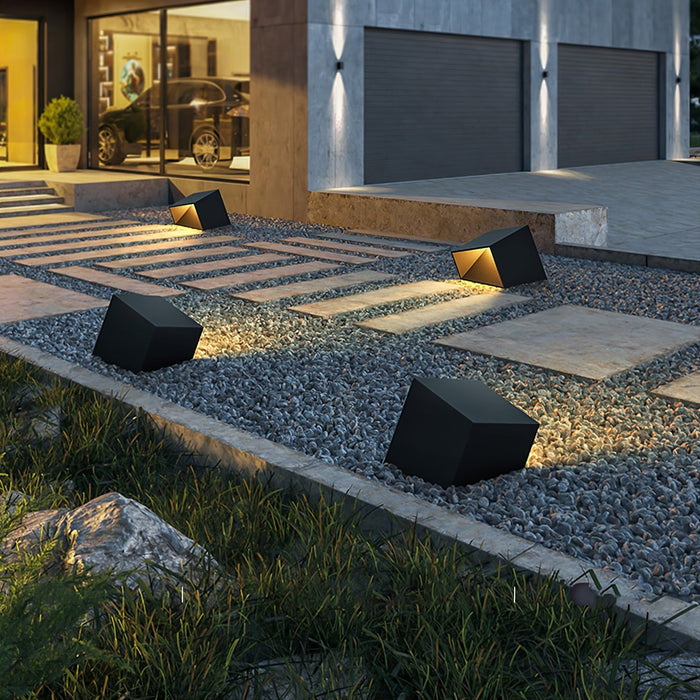 Cube Tuin Buitenlamp Op Zonne-Energie - buitenverlichting - verlicht