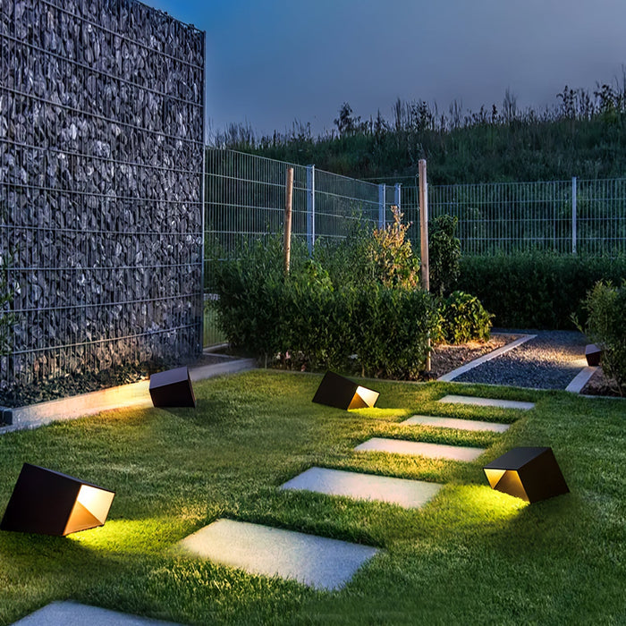 Cube Tuin Buitenlamp Op Zonne-Energie