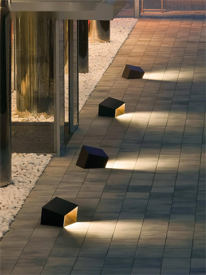 Cube Tuin Buitenlamp Op Zonne-Energie