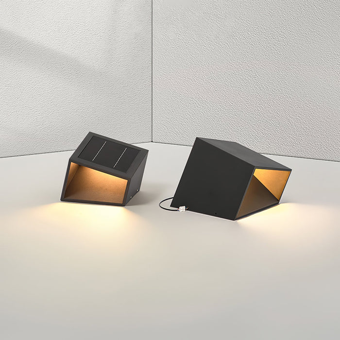 Cube Tuin Buitenlamp Op Zonne-Energie - buitenverlichting - afmetingen