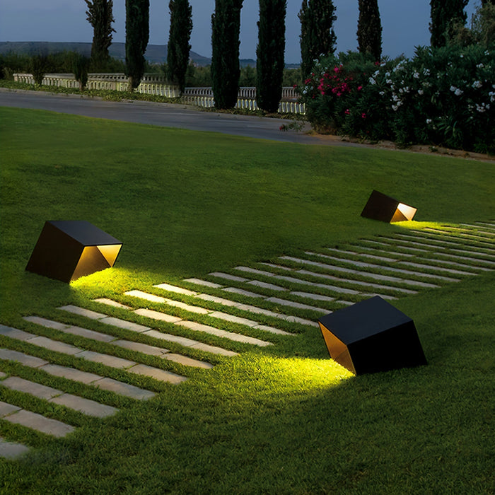 Cube Tuin Buitenlamp Op Zonne-Energie - buitenverlichting - materiaaldetail