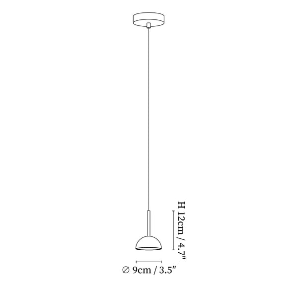 Functionele en Minimalistische Cupolina Hanglamp