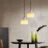 Scandinavische Eenvoudige Hanglamp In Wit Marmer