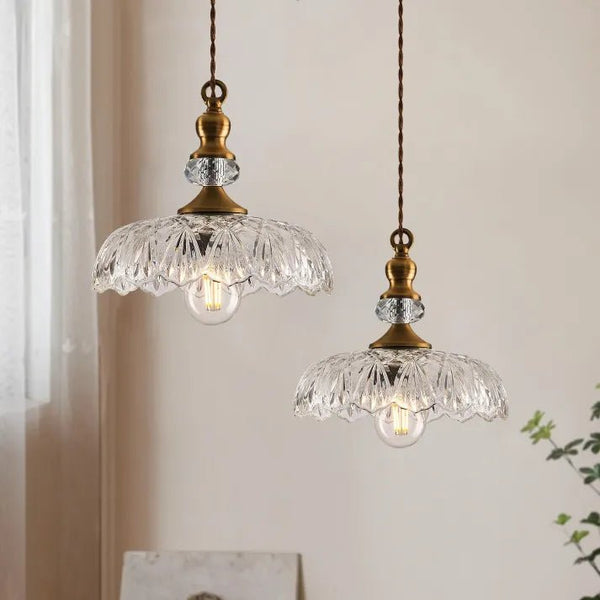 Mini Keukeneiland Glazen Hanglamp - hanglampen - sfeerbeeld