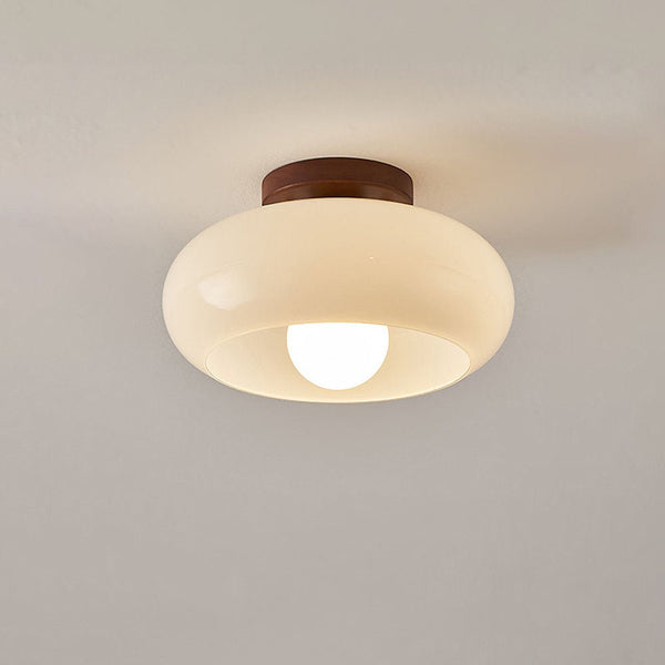 Vintage Witte Kleine Hal Plafondlamp - hanglampen