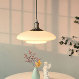 Moderne Hanglamp Van Wit Glas