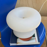 Moderne Donut Tafellamp van Glas