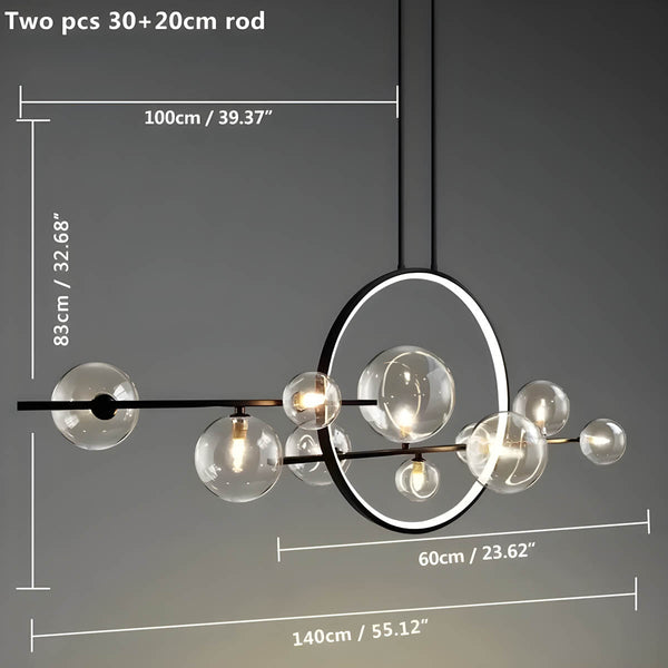 Moderne Glazen Bolkroonluchters - hanglampen