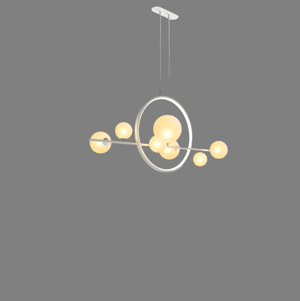 Moderne Glazen Bolkroonluchters - hanglampen - detail