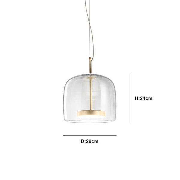 Chique Hotel Glazen Hanglamp