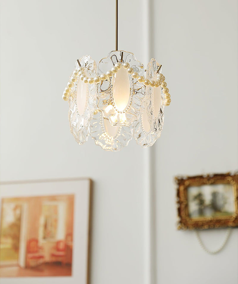 Bloemen Glazen Hanglamp - hanglampen - afmetingen