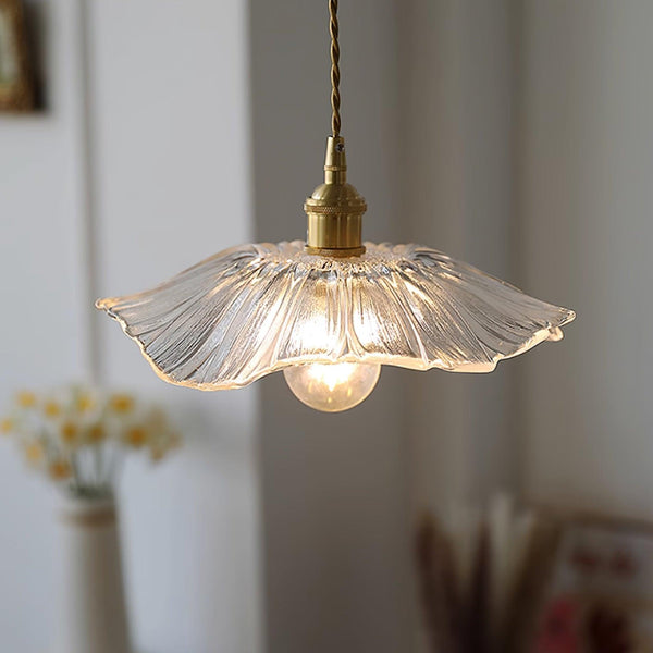 Bloem Glazen Hanglamp - hanglampen - verlicht
