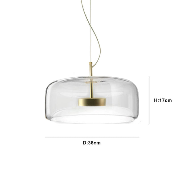 Chique Hotel Glazen Hanglamp