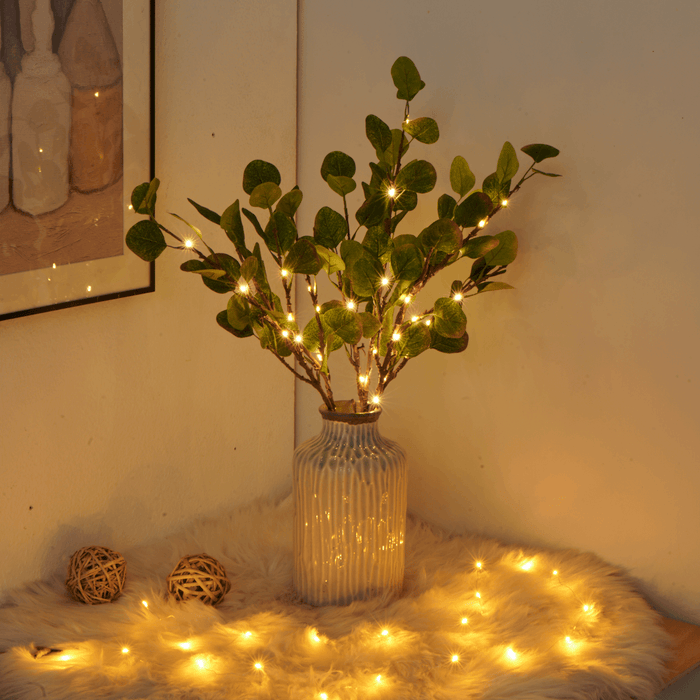 StarryDreams – Sfeervolle Olijftak verlichting - tafellampen - sfeerbeeld
