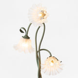 Elegante Calla Flowers Witte Vloerlamp