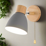 Jandiel - Hout Scandinavisch Moderne Hangende Schakelaar Wandlamp