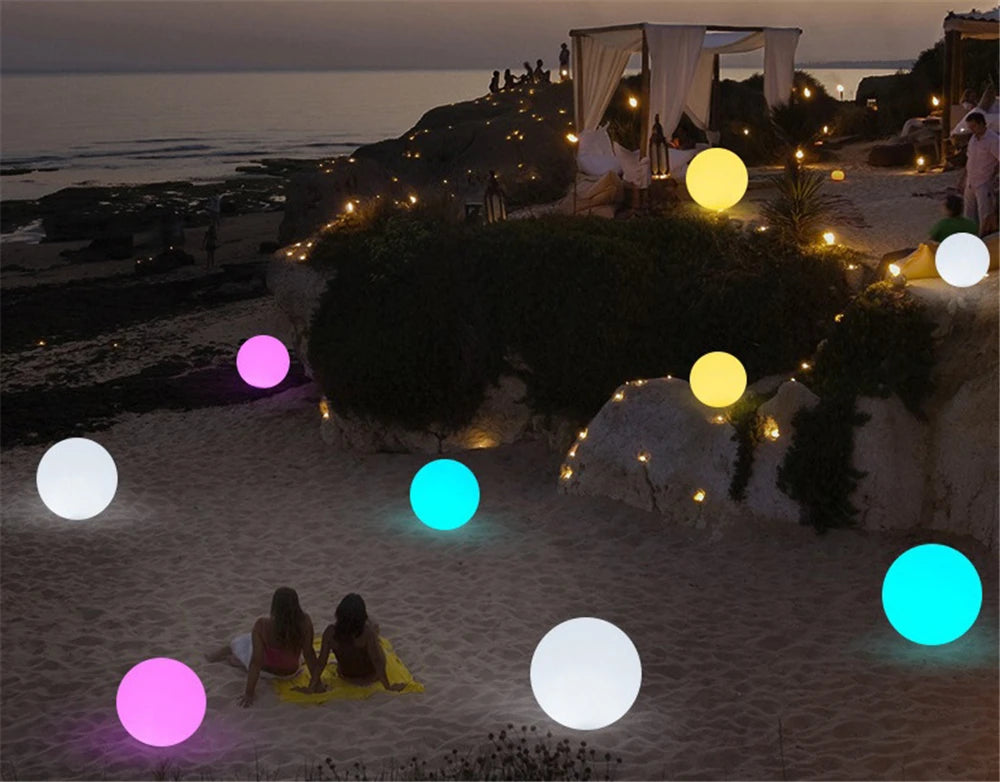 LUMIBALL Drijvende LED Ballen - buitenverlichting - zijaanzicht