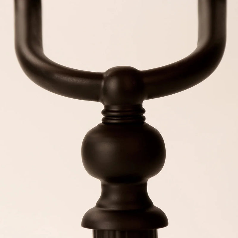 AmberGlow Vintage Mat Oranjeglas Tafellamp