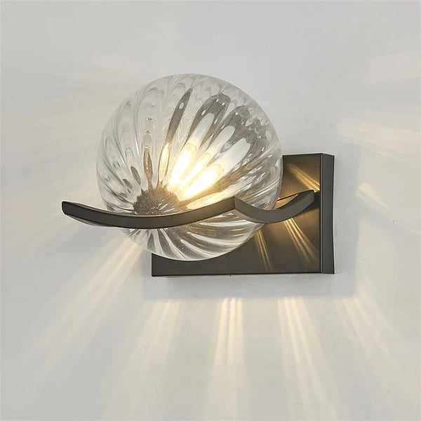 Moderne LED Wandlamp Van Glas