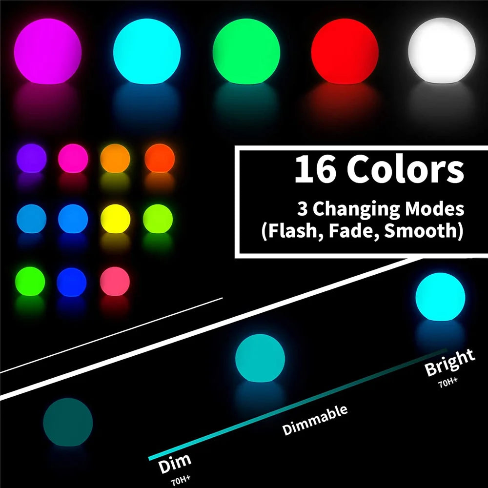 LUMIBALL Drijvende LED Ballen - buitenverlichting - afmetingen