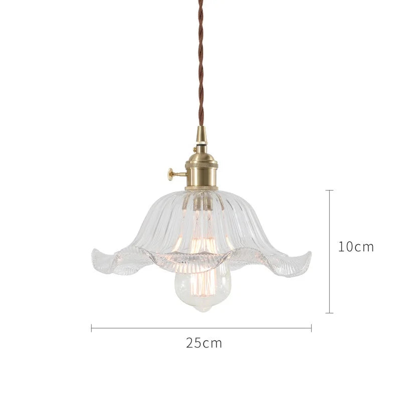 AeroNord LumiSphere Hanglamp – Nordic Japan Stijl Glazen Pendant - hanglampen - afmetingen