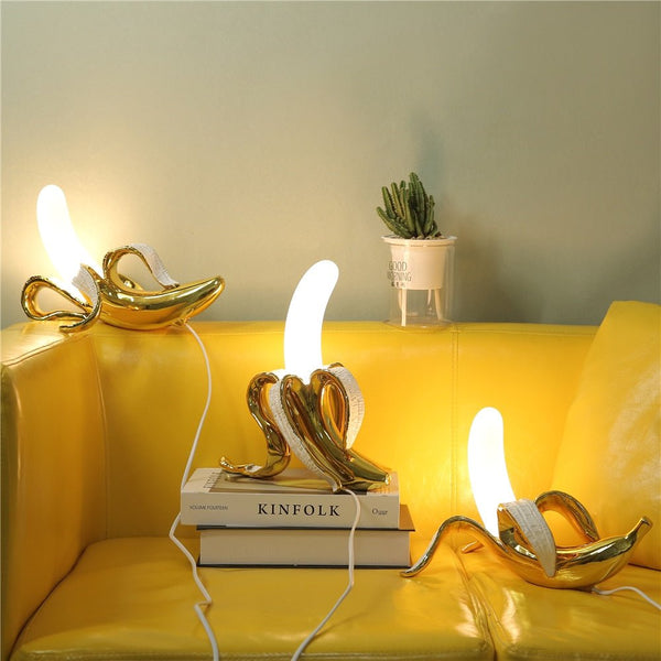 Banana Lights Art Deco Tafellampen - tafellampen - close-up