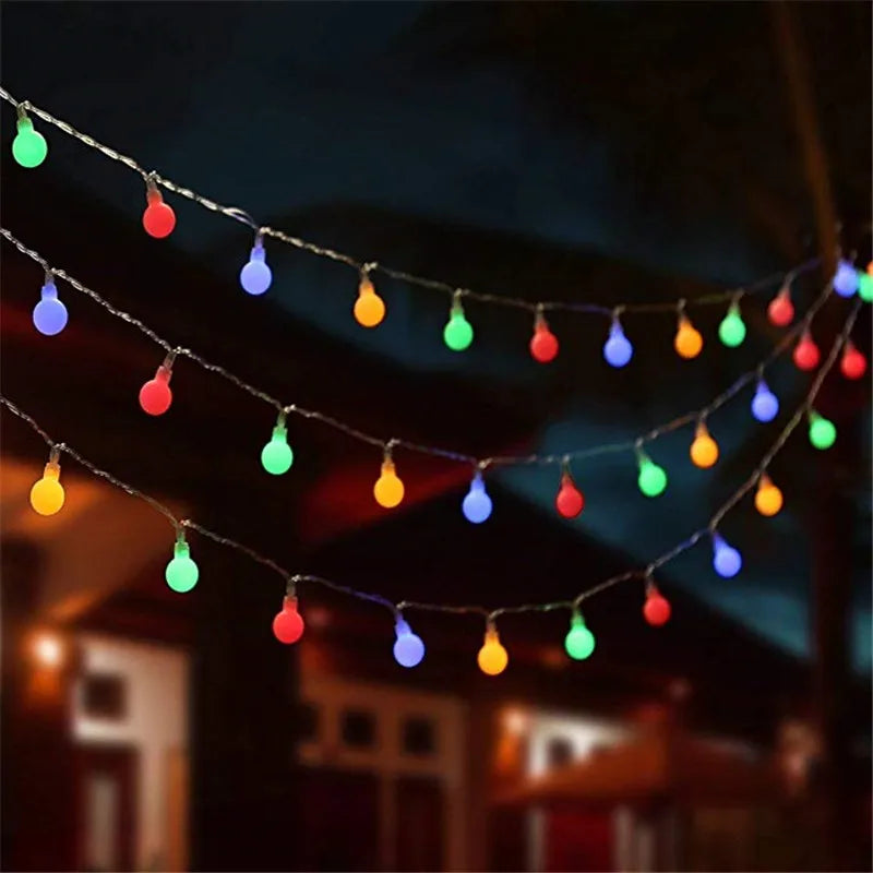 Multicolor LED Bal Kerstverlichting - buitenverlichting